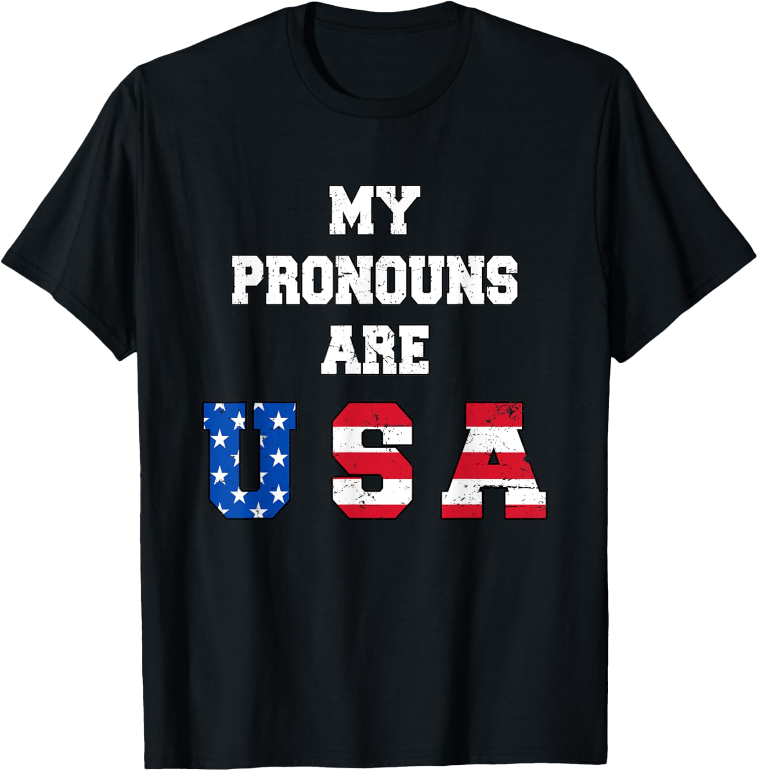 My Pronouns Are Usa Funny 4Th Of July American Saying