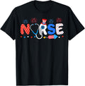 Usa Flag 4Th Of July Nursing Stethoscope Patriotic Nurse