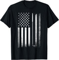 Golf Golfer American Flag Golf Flat Funny Golf