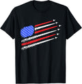 Us American Flag With Fighter Jets For Independence Day