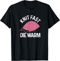 Knit Fast Die Young Funny Knitting Enthusiast Yarn