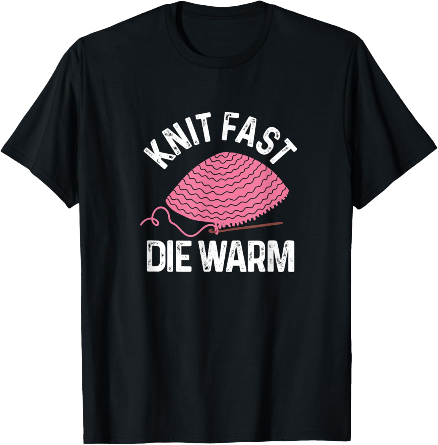 Knit Fast Die Young Funny Knitting Enthusiast Yarn