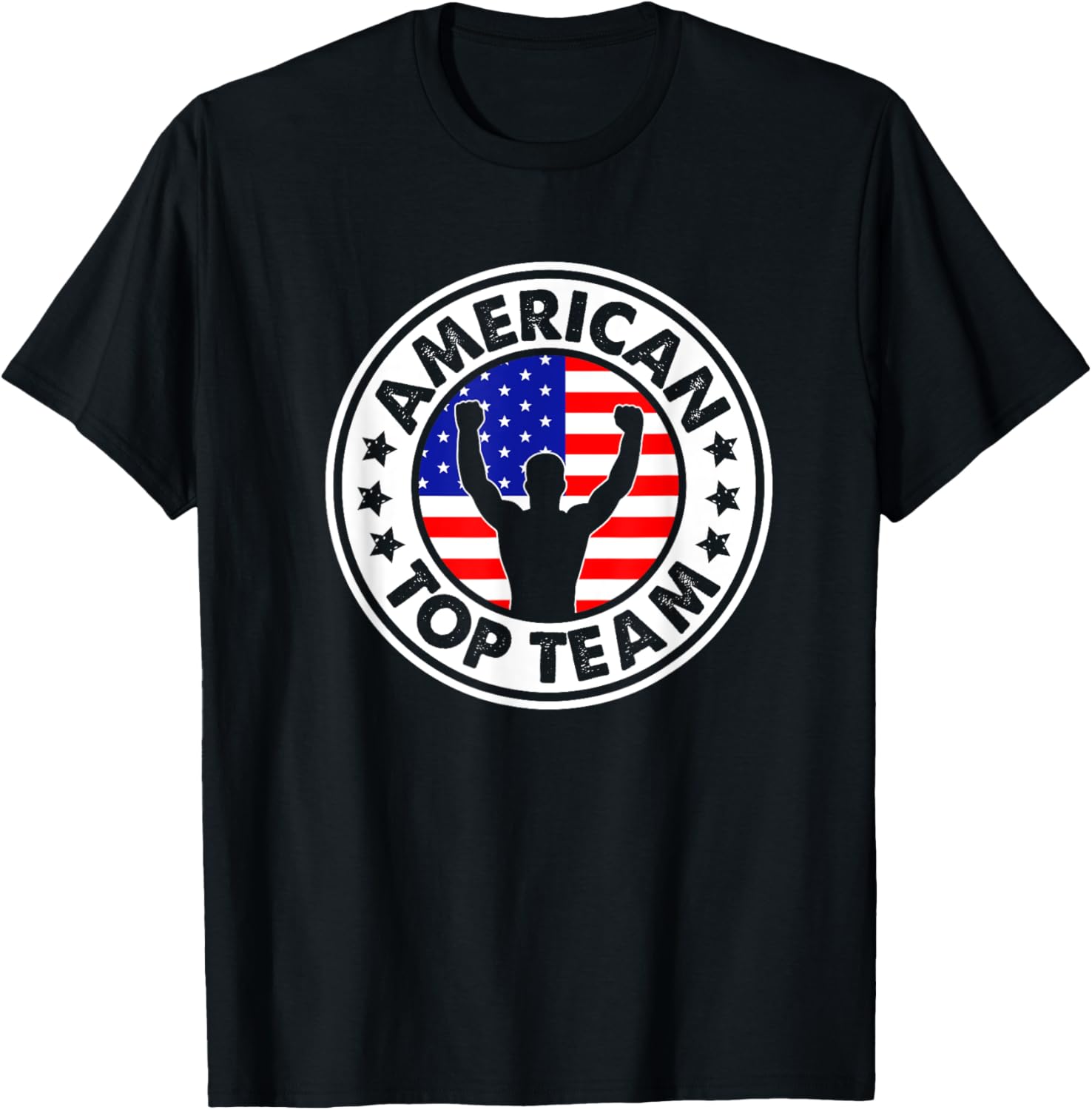 American Flag Top Team Bjj Brazilian Jiu Jitsu