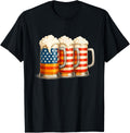 Beer American Flag 4Th Of July Men Women Merica Drinking Usa