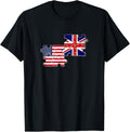 Great Britain Usa Flag British Roots American