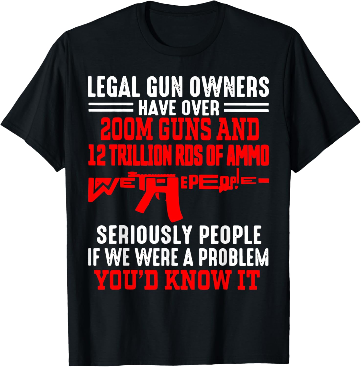 Legal Gun Owners Have Over 200M Guns And 12 Trillion Rds