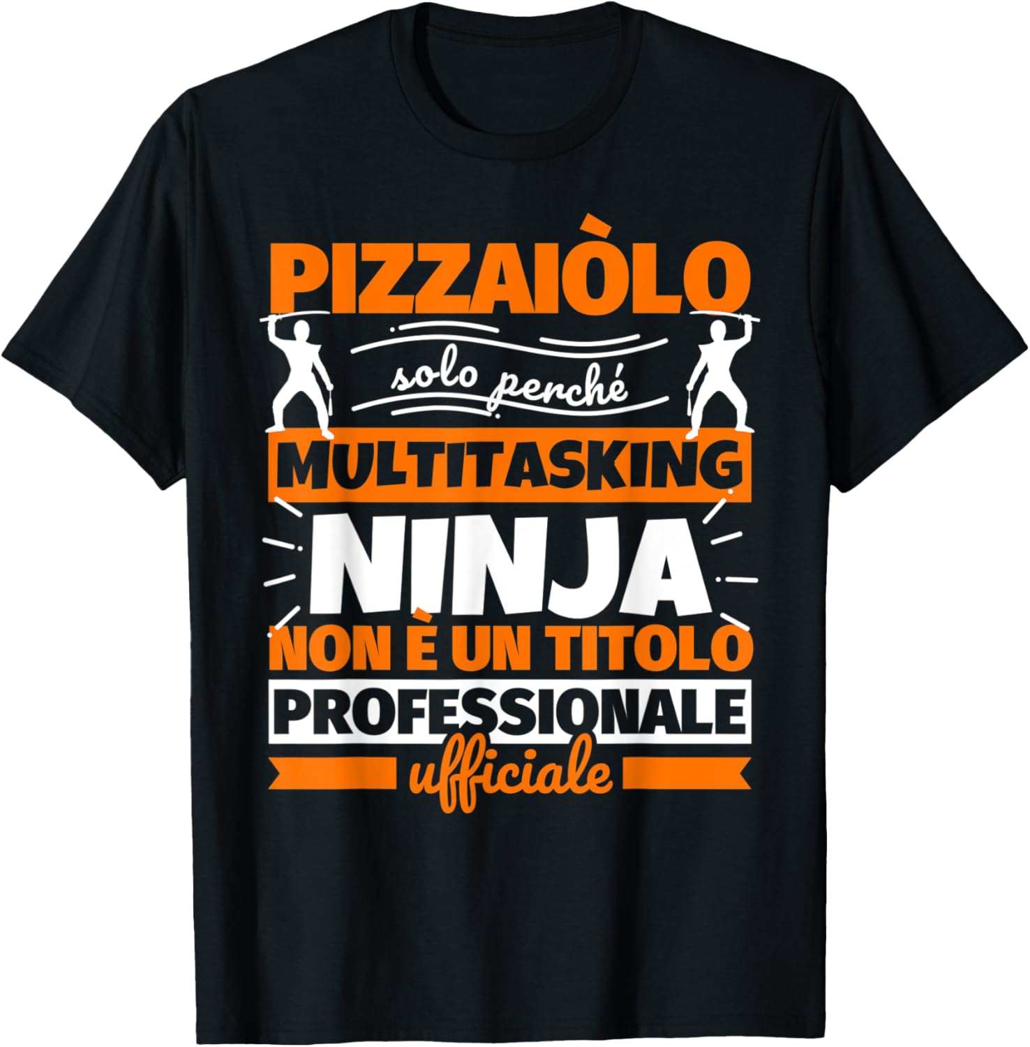 Pizza Maker Funny Gift Ninja Humor