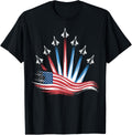 Patriotic Usa Flag Fighter Jets Boys 4Th Of July Men Women