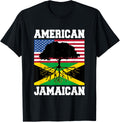 Usa Jamaica Flag Jamaican Roots American Born America