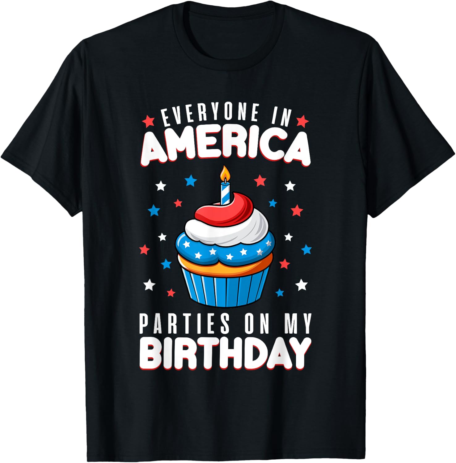 4th of July Birthday Party Boy Girl Fourth of July Birthday USA Design 124