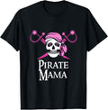 Pink Pirate Mama Skull And Crossbones Flag