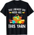 Funny Crochet Yarn Lover Knitting Needles Knit Crocheting