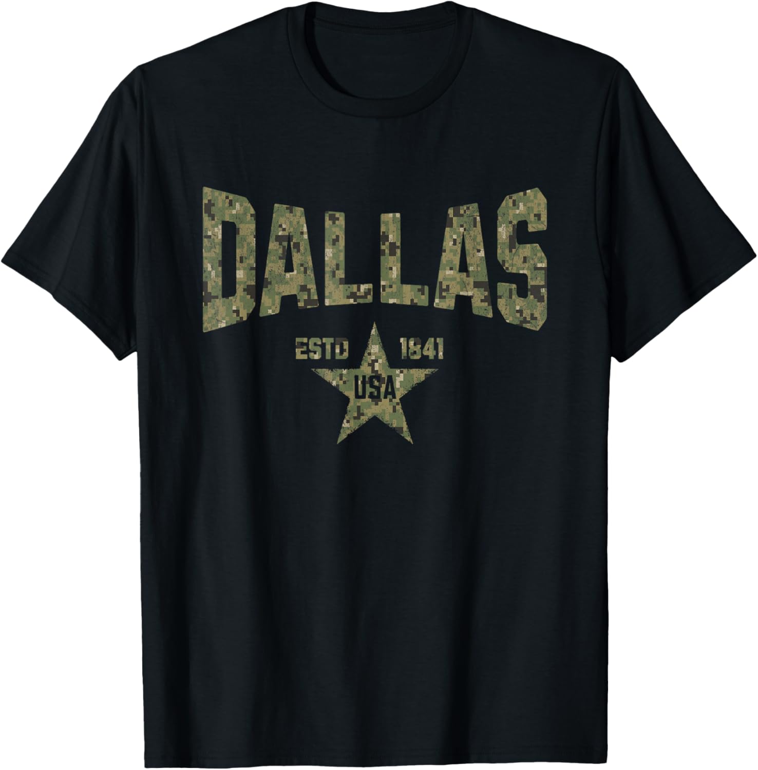 Camo Souvenir Usa Star Dallas Texas