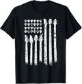 Patriotic American Flag Guitar Guitarist Gift Musician