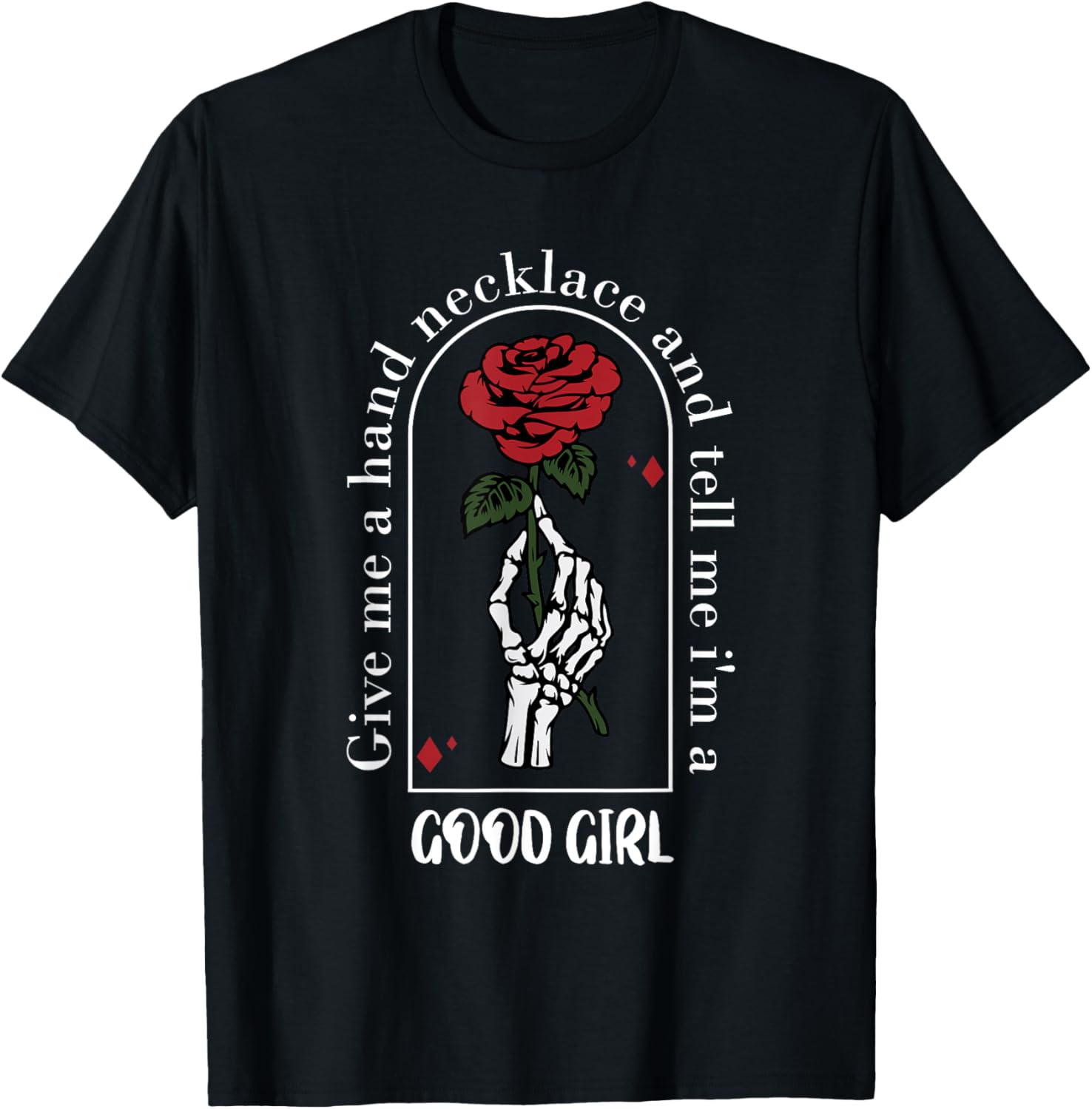 Give Me A Hand Necklace And Tell Me Im A Good Girl Apparel