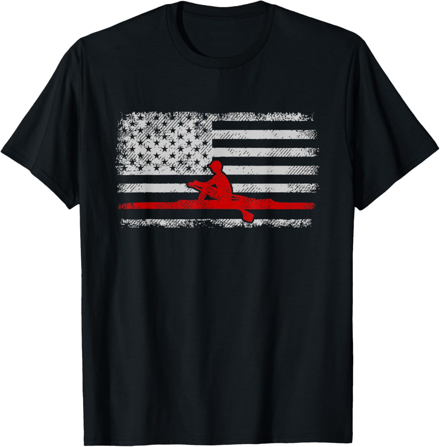 American Flag Rowing