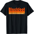 Retro 80S Style Blackfoot Id T Shirt