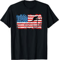 Hurdler American Flag Hurdles July 4Th Hurdling