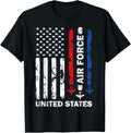 United States Air Force American Vintage Usa Flag Patriotic