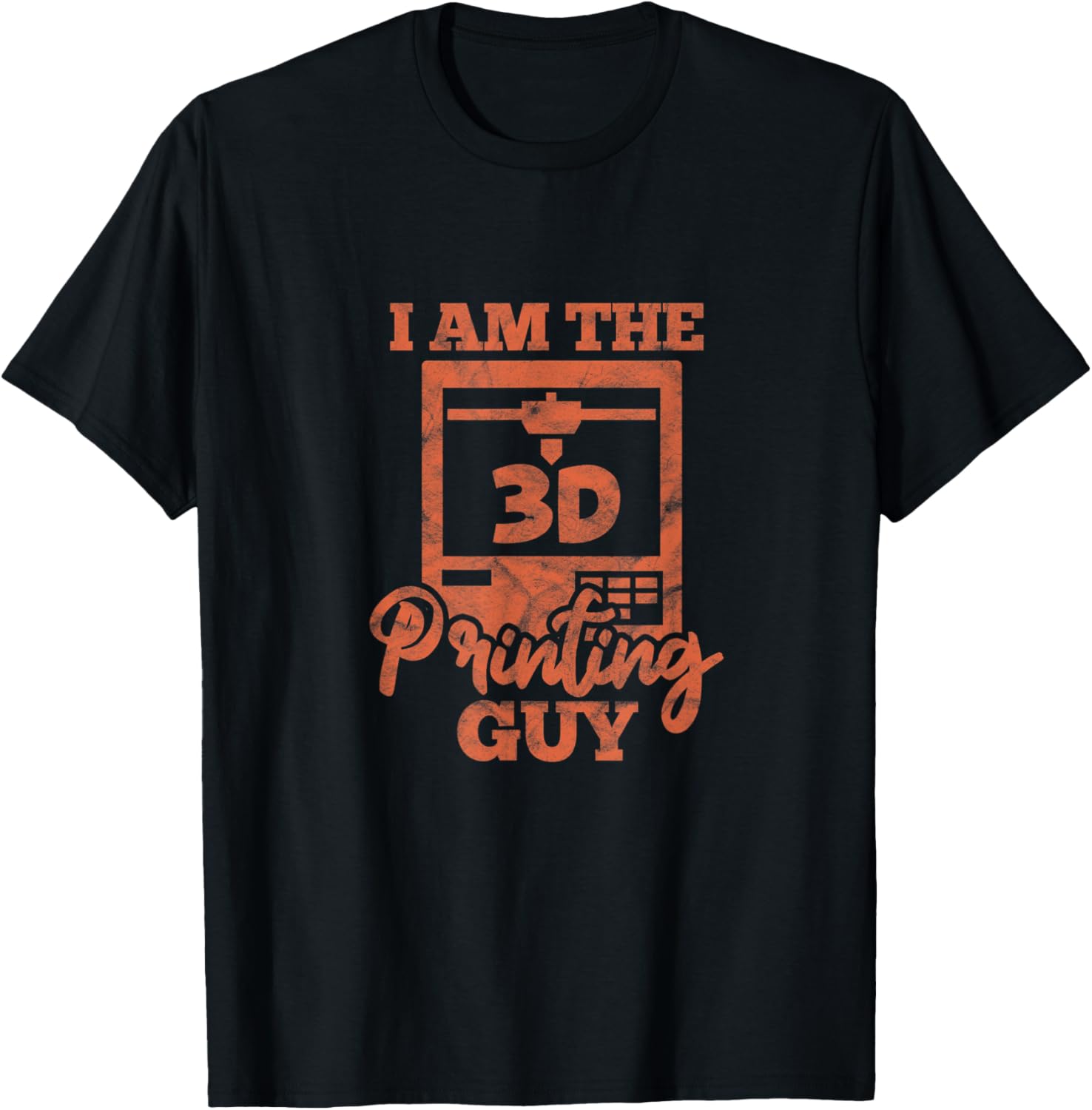Mens 3D Printing Guy 3D Printer Programmer Engineer Vintage