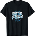 Knitting Brings Me Peace - Relaxing Hobby for Yarn Lovers