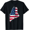 State Of Maine Usa Flag Patriotic For Men Women Adults Kids