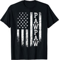 Distressed Pawpaw American Flag Patriotic Fathers Day
