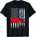 Usa America Flag Steam Engine Train Conductor 4Th Of July