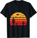 UFO Alien Retro Desert T-Shirt Extraterrestrial Gift