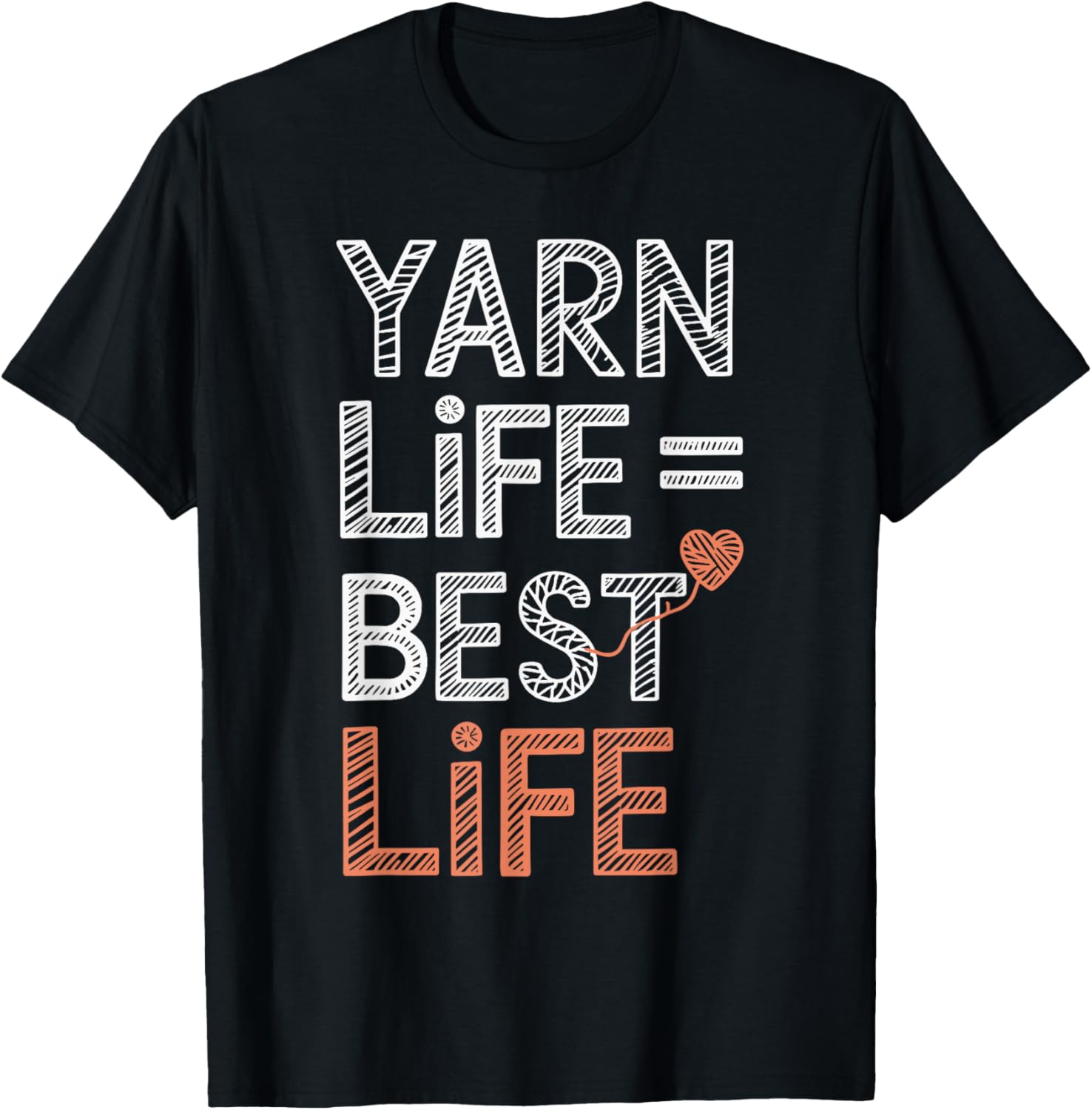 Yarn Life Best Life Crochet T Shirt Crochet Lover