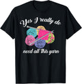 Yes I Really Do Need All This Yarn | Handcrafts Gift