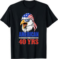 Funny 40Th Birthday Usa Eagle Patriotic Gift
