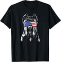 Proud Cane Corso American Flag Sunglasses Patriotic Dog