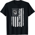American Football Dad Proud Us American Flag Fathers Day