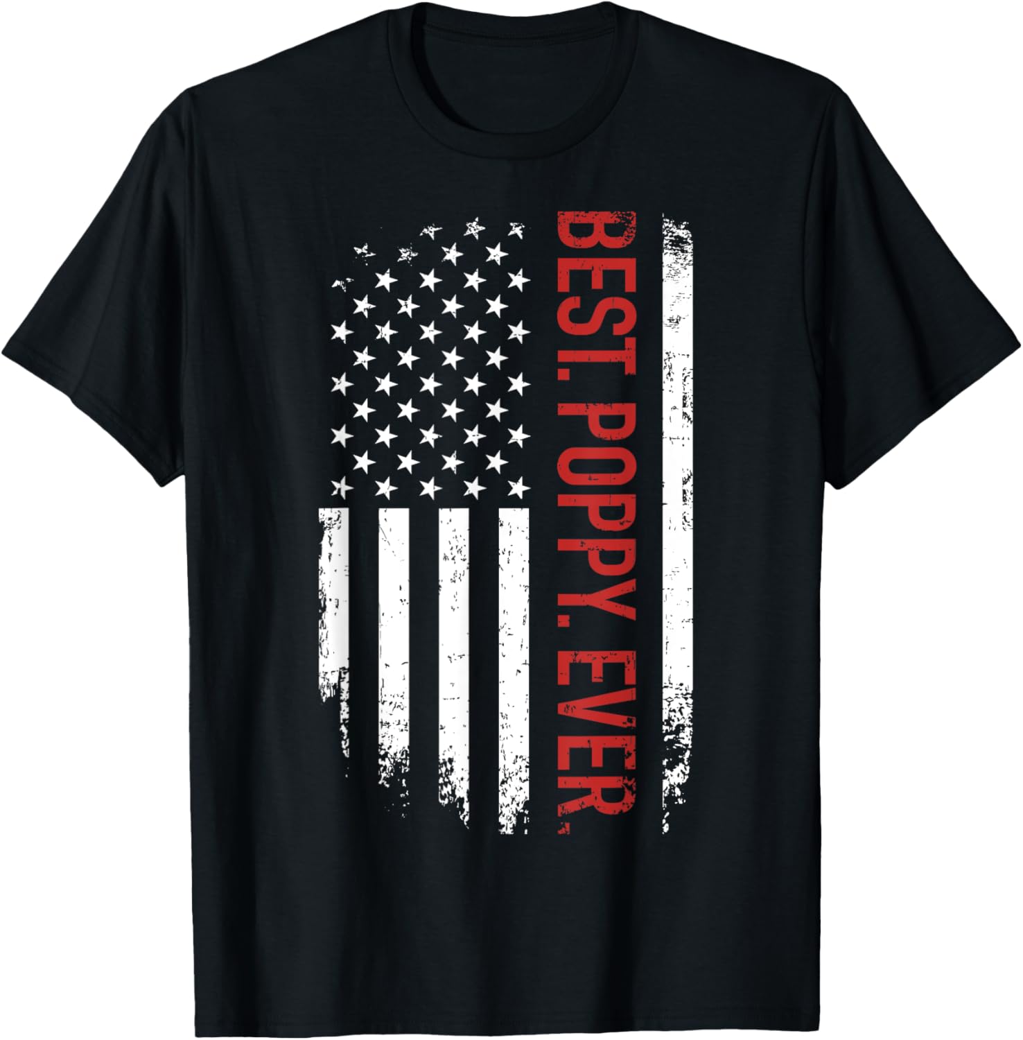 Best Poppy Ever Us American Flag Vintage For Fathers Day