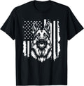 German Shepherd Usa Flag Sunglasses Patriotic 4Th Of July