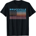 Vintage Sunset American Flag Bruceville Florida