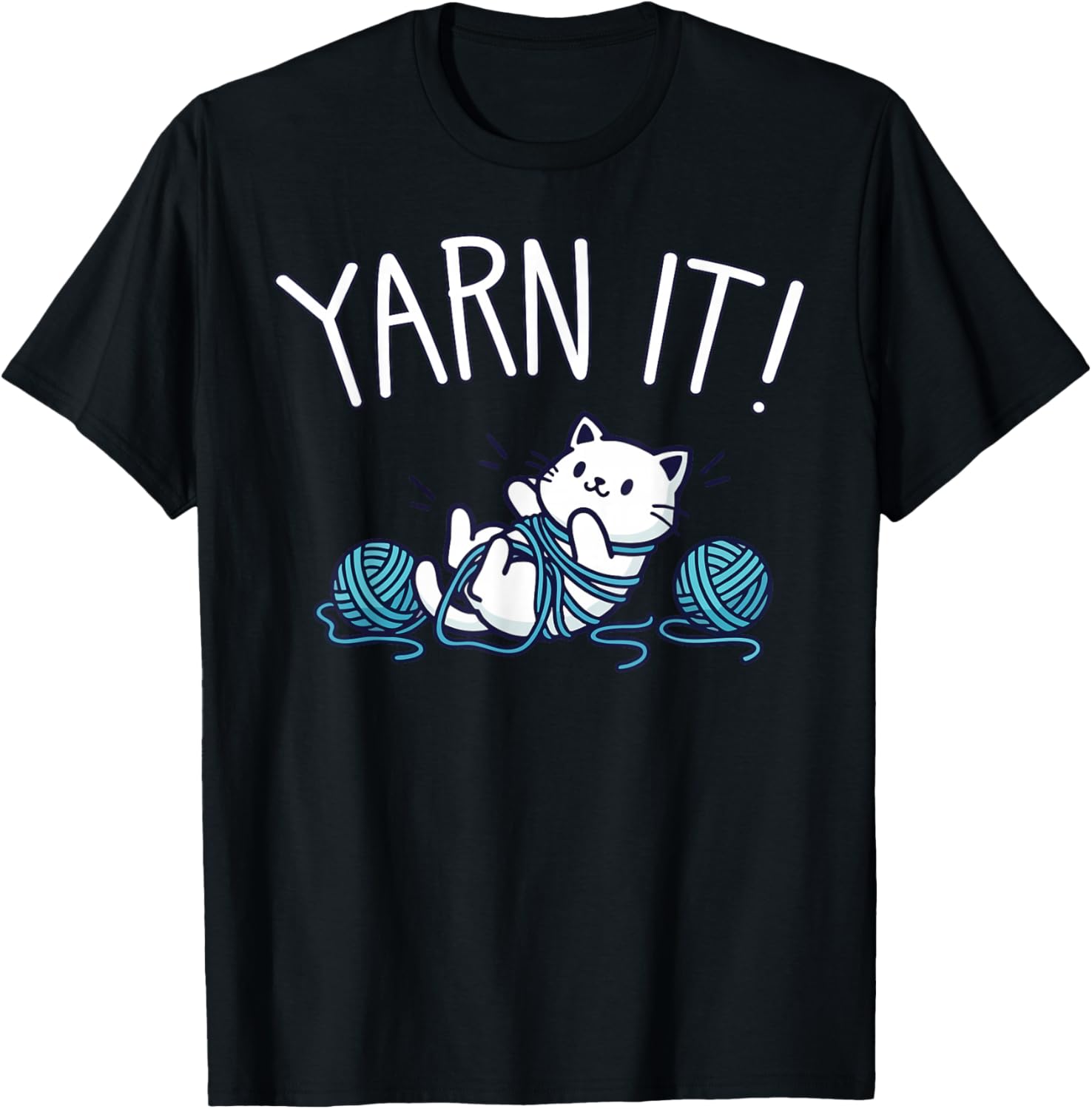 Cute Cat Yarn Play