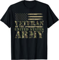 Veteran Of The United States Army Camouflage US Flag Veteran