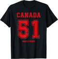 Funny Sport Style Canada 51St Maple State Usa Team Player