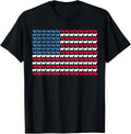 Sheep American Flag Design Sheep 4Th Of July