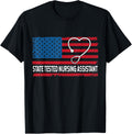 Stna State Tested Nursing Assistant Usa Flag Patriotic