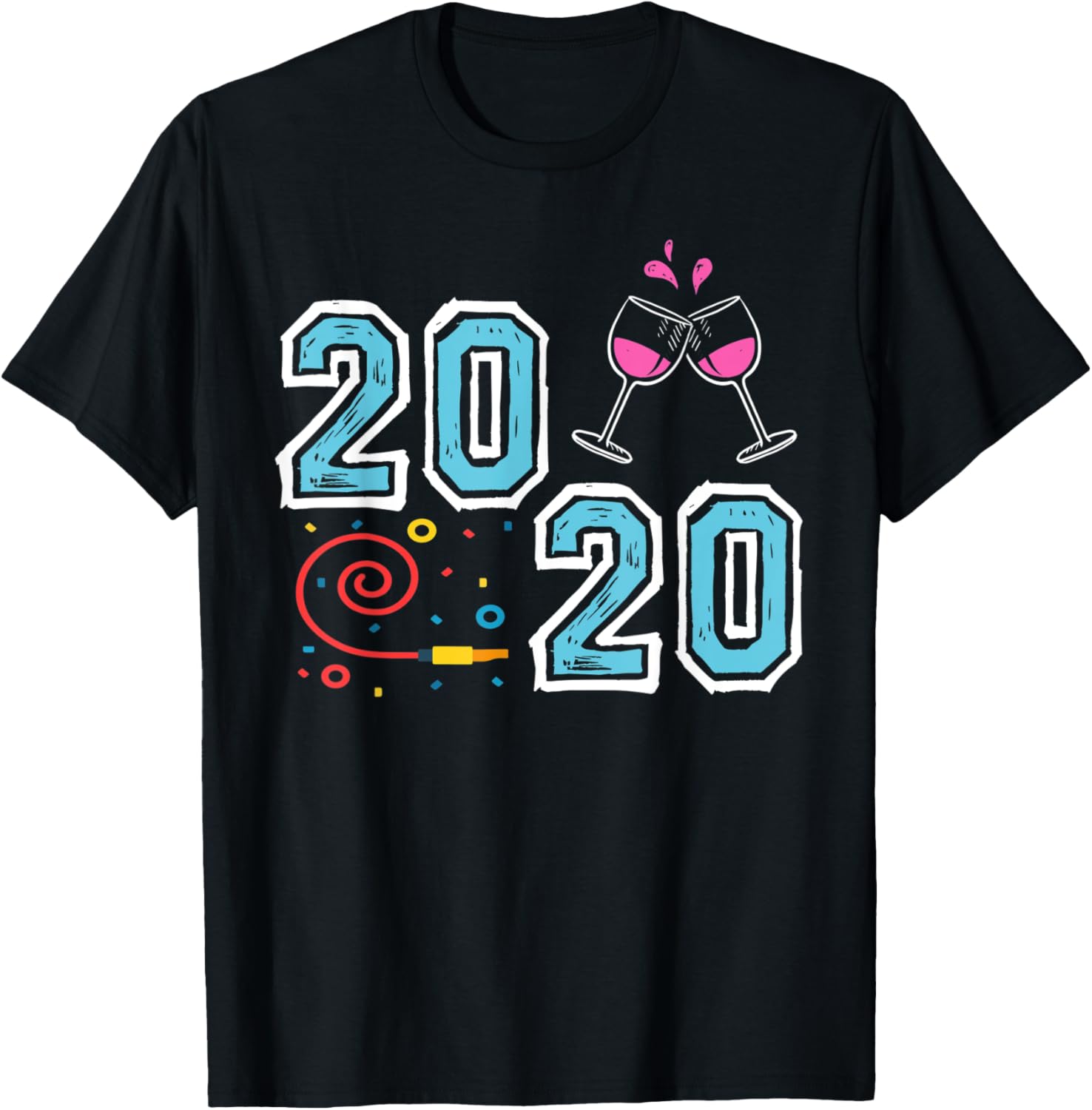 New Years 2020 Noise Maker and Champagne Gift