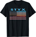 Vintage Sunset American Flag Styx Texas