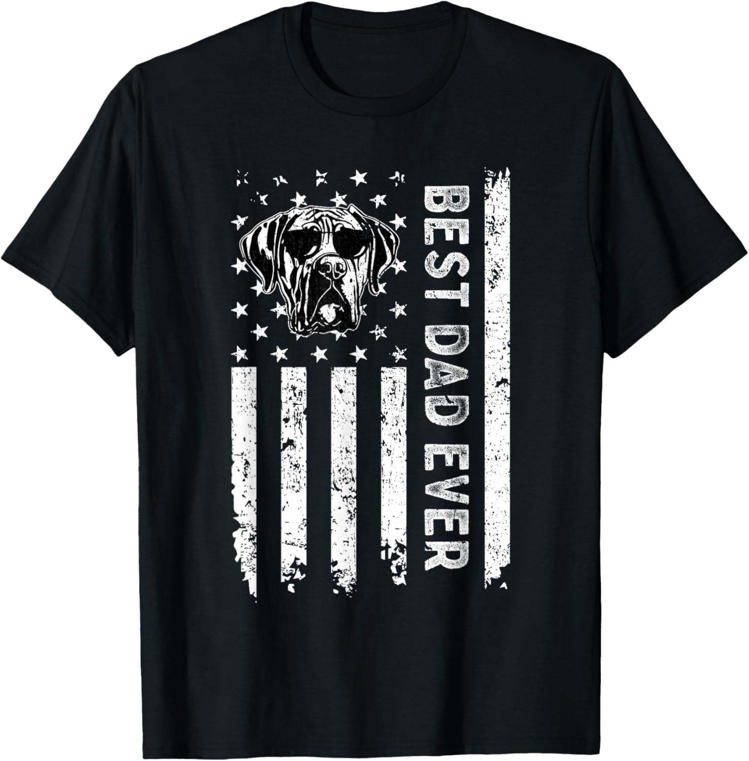 Best Cane Corso Dog Dad Ever Fathers Day Usa Flag