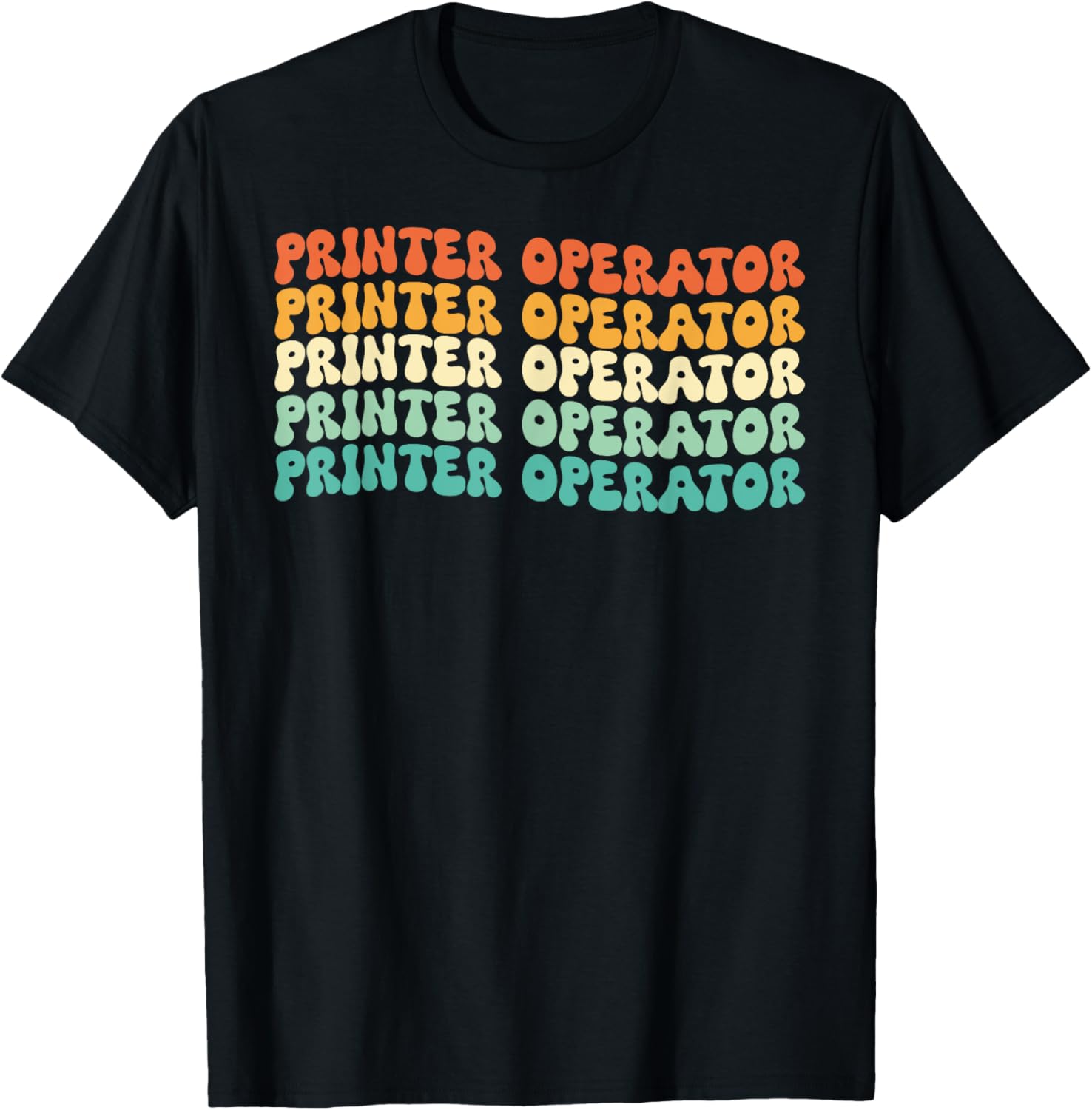 Groovy Printer Operator Job Title
