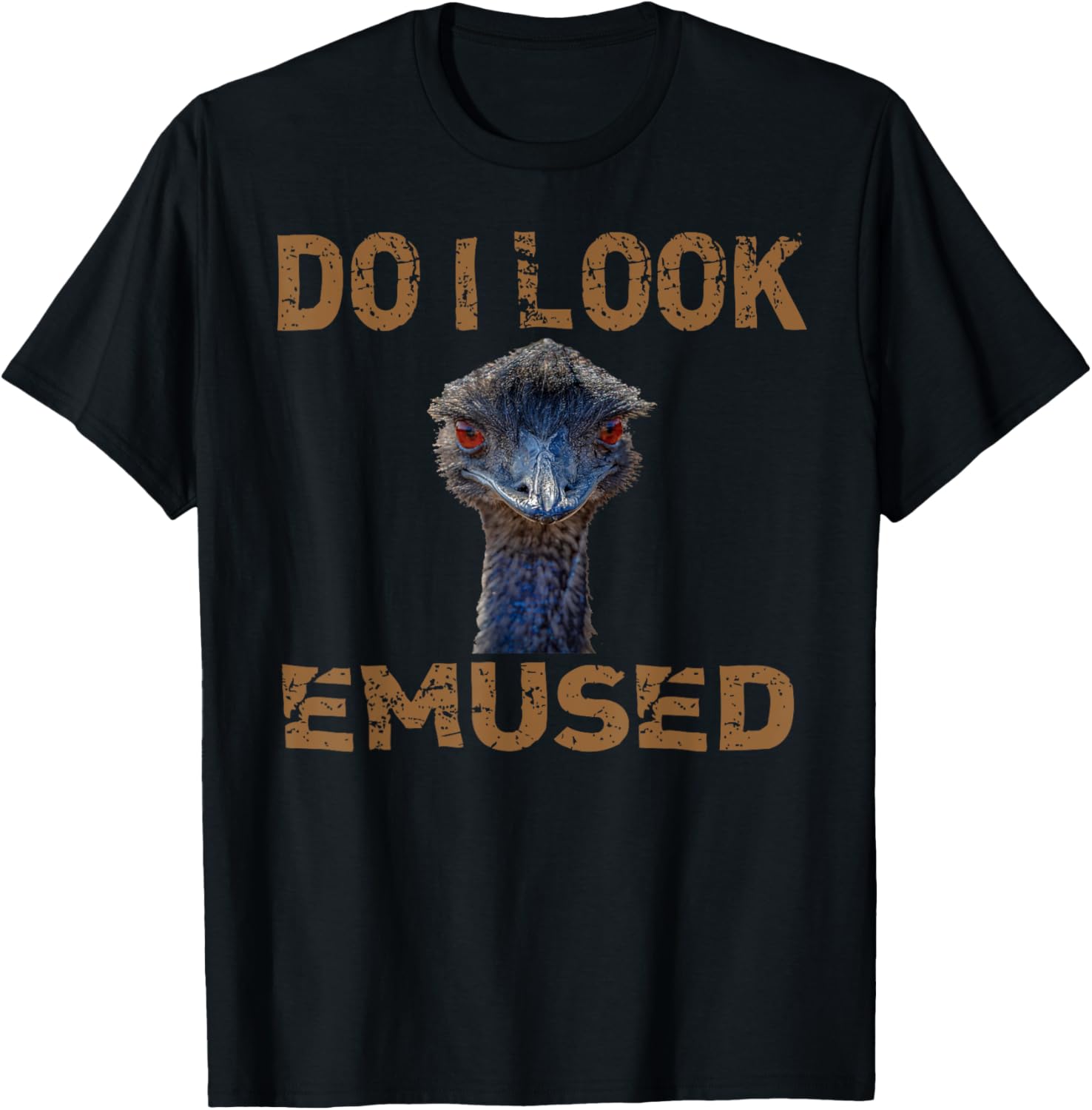 Emu Bird Funny Emu Animal Emused Flightless Bird Pun