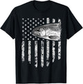 American Flag Rainbow Trout Fly Fishing Vintage