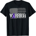 Hodgkins Lymphoma Warrior Awareness American Flag