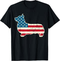 Corgi 4Th Of July Dog Lover Gifts Men Women American Flag